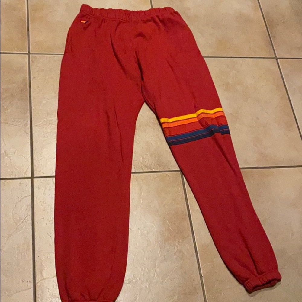Gently worn Aviator Nation sweatpants.